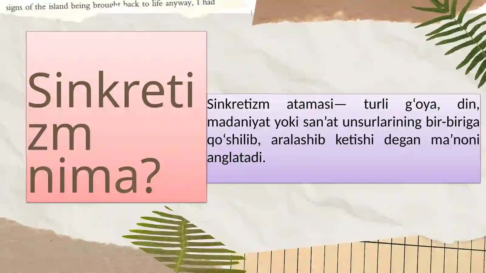 Qiyosiy adabiyotshunoslikda sinkretizm masalasi 3
