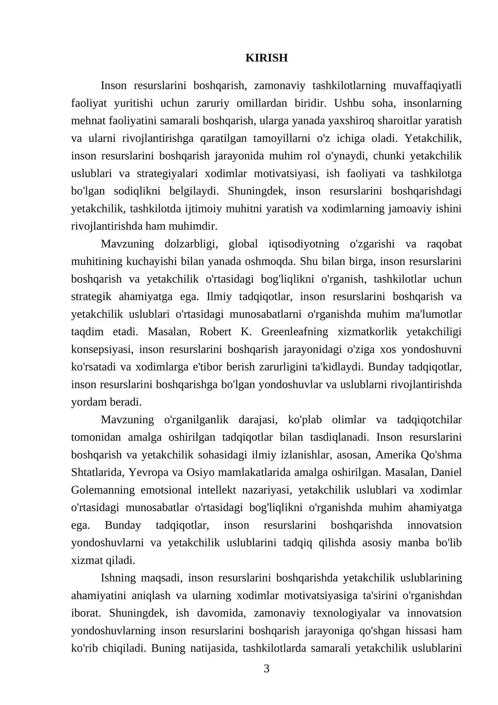 Inson resurslarini boshqarishda yetakchilik 3