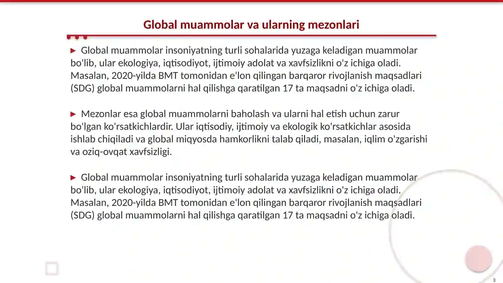 GLOBAL MUAMMOLARNING MEZONLARI VA DARAJALARI: RIM KLUBI TAJRIBASI VA STRATEGIYALARI 3