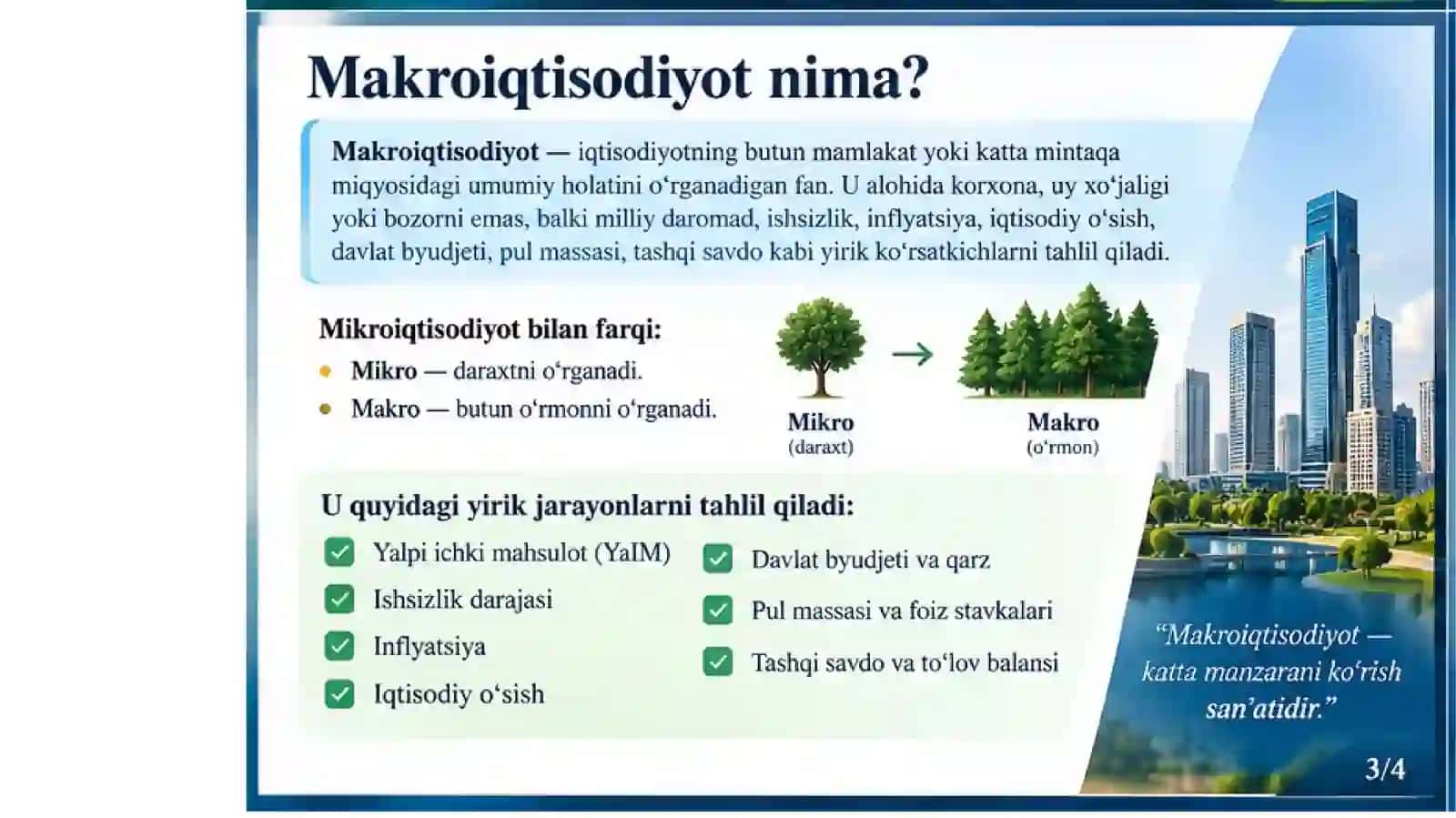 Makroiqtisodiyotga kirish 3