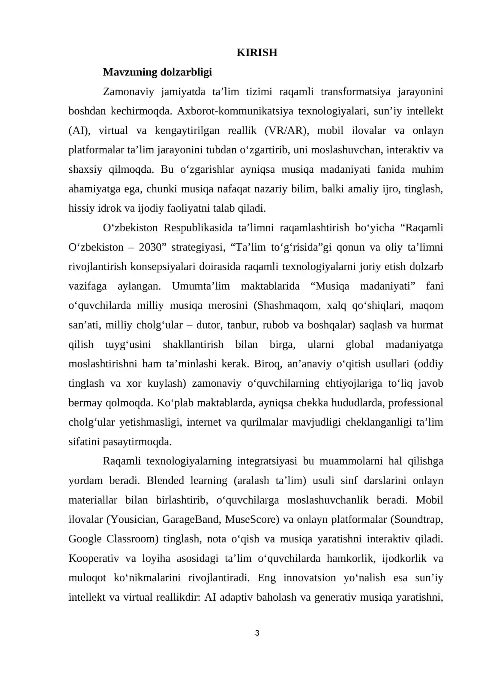 Musiqa madaniyati darslariga  yangi pedagogik texnologiyalarni qo‘llash 3