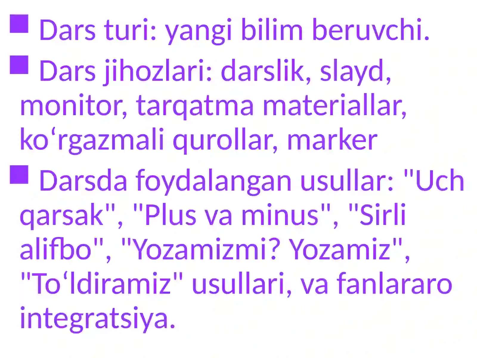 5-sinf Ona tili dars ishlanma. Sinonimlar. Sinonimik qatorda bosh so'z 3