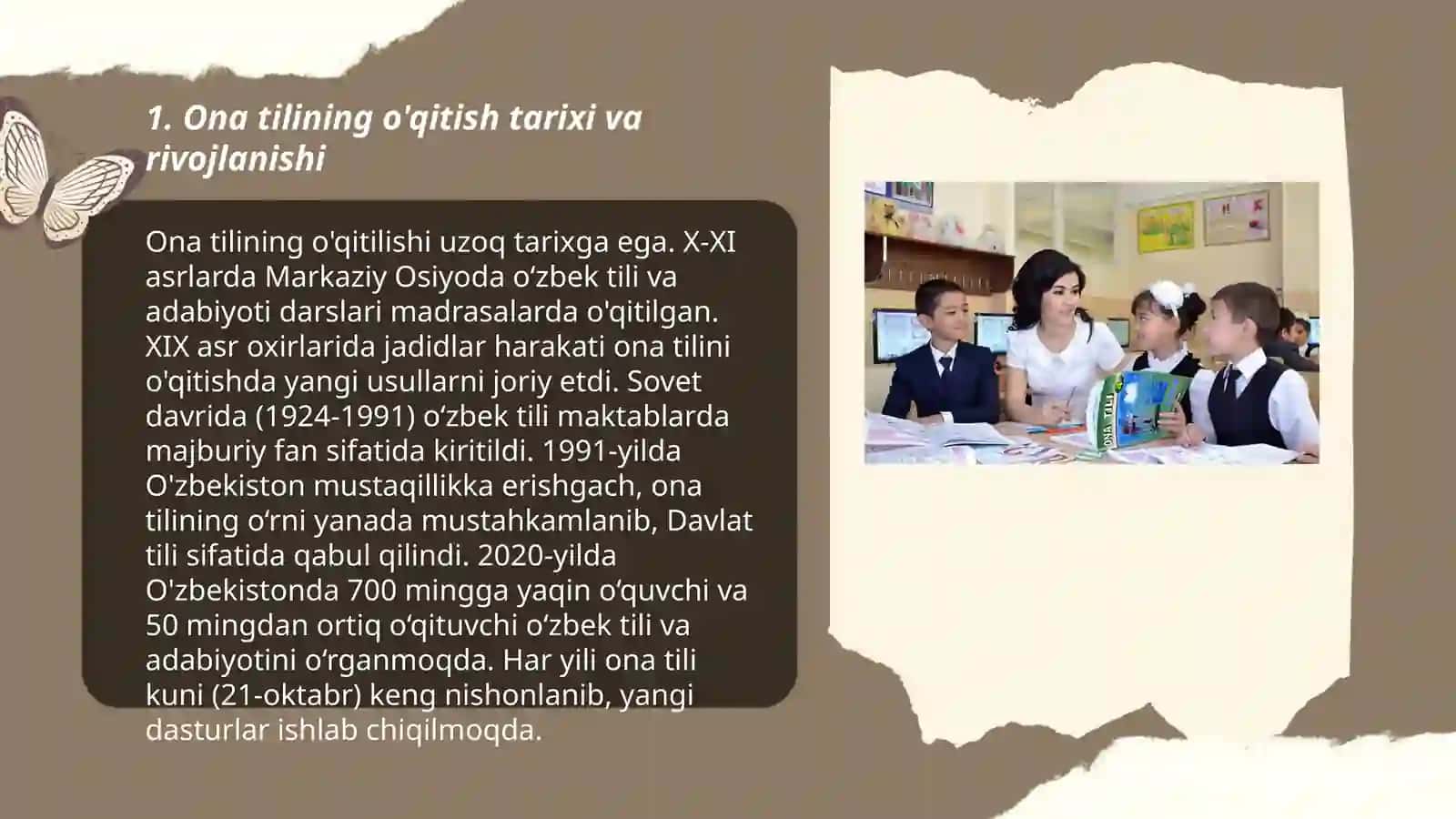 Ona tili o'qitishning tarixiy taraqqiyoti va ona tili o'qitishdagi milliy yondashuvlar 3