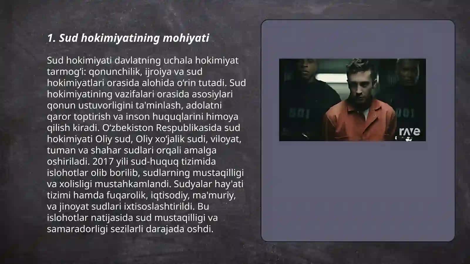 Sud hokimiyatı va odil sudlov tushunchasi 3