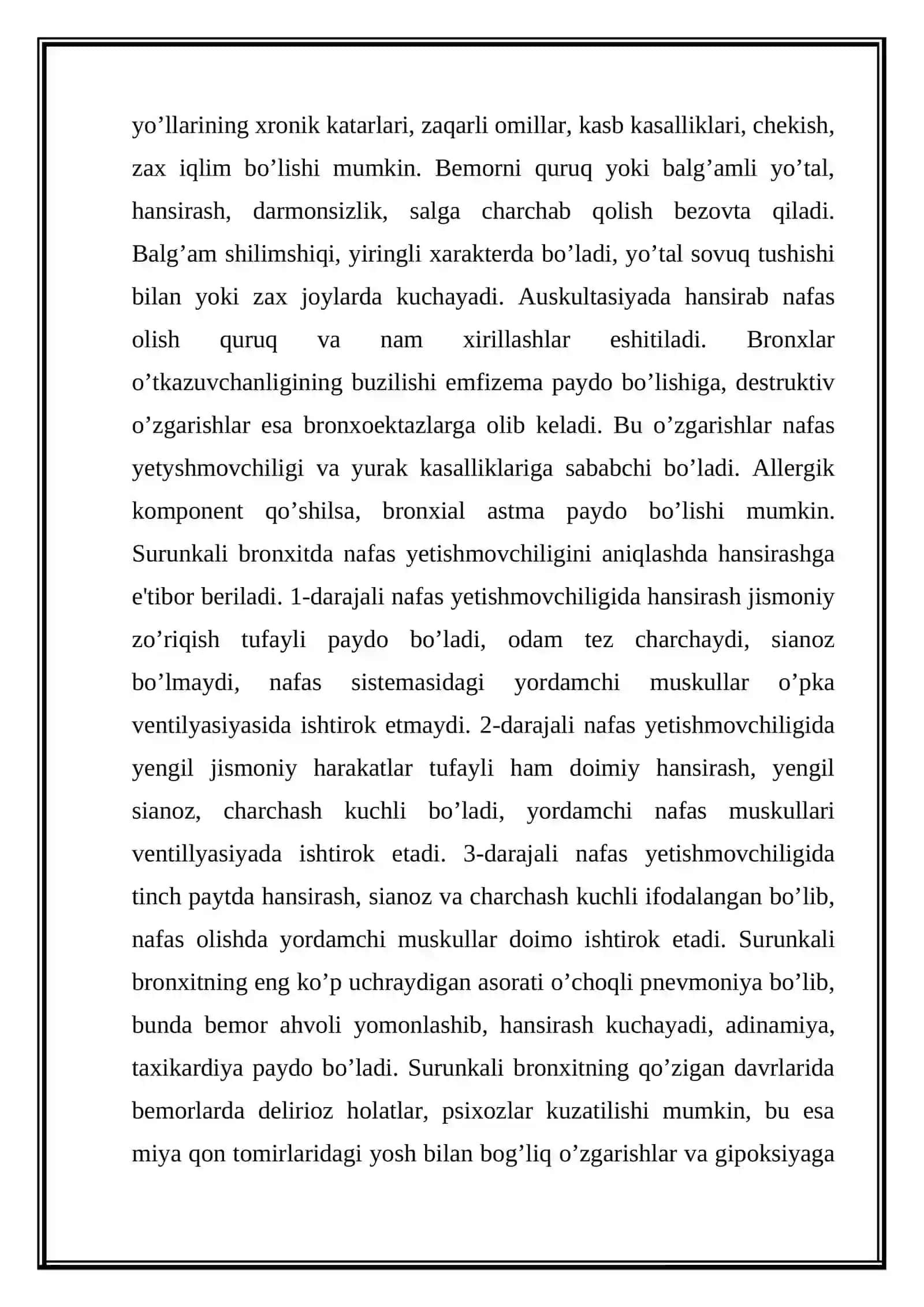 Keksa va qariya yoshdagi bemorlarda nafas azolari 3