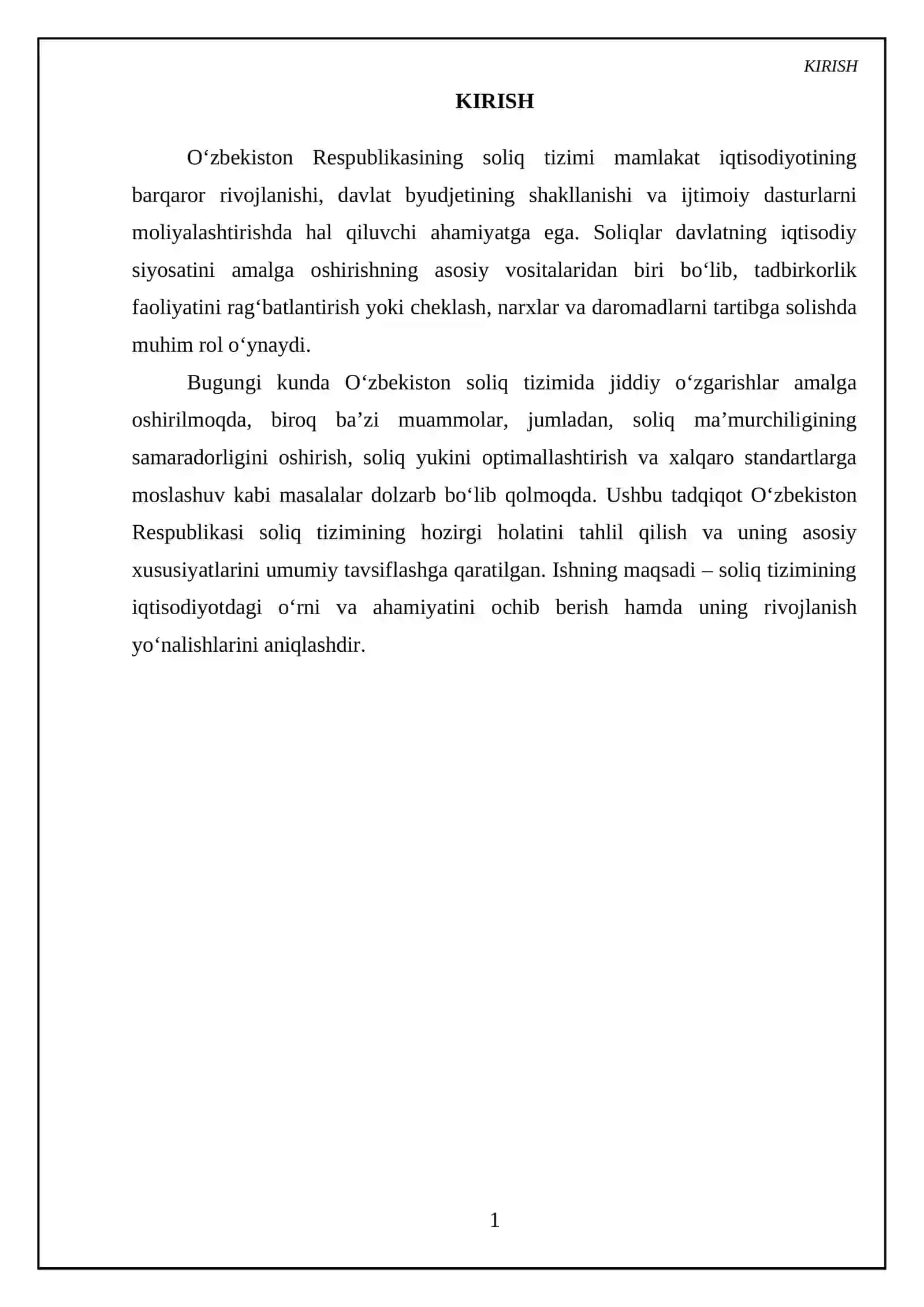 Oʻzbekistonda Respublikasining soliq tizimiga umumiy tavsif 3