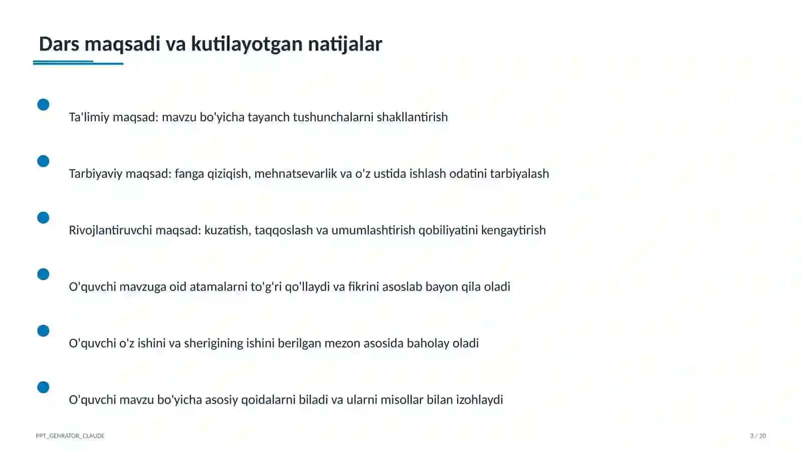 Rus tilida fe'l zamonlari: hozirgi zamon (4-sinf) 3