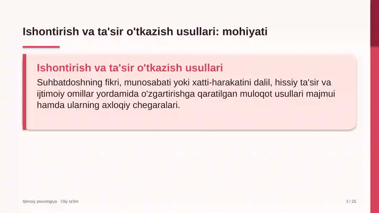 Lak-bo'yoq sanoatida ishontirish va ta'sir o'tkazish usullari 3