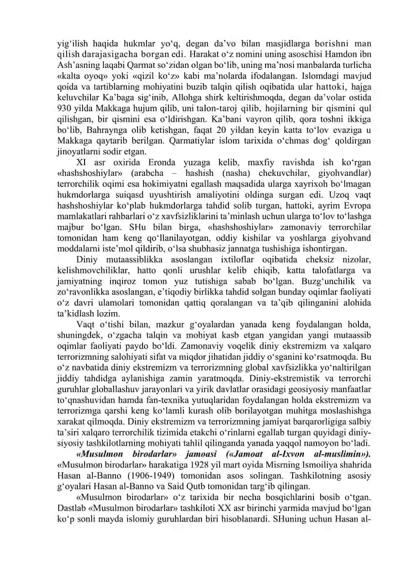 Islom niqobidagi ekstremizmning g‘oyaviy ildizlari 3