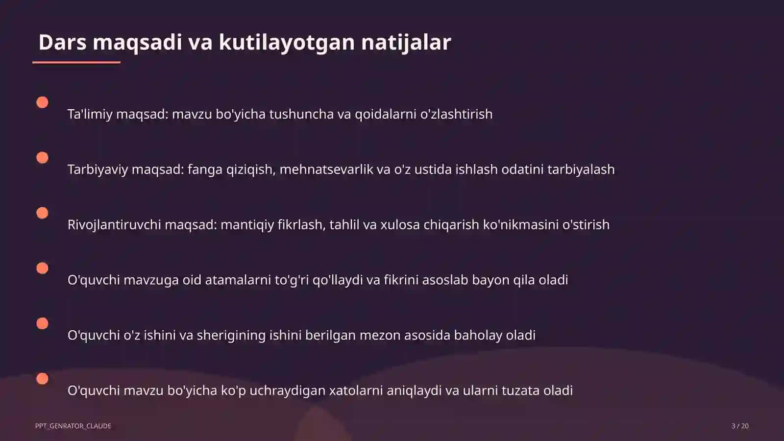 Son turkumi: sanoq va tartib sonlar (6-sinf) 3