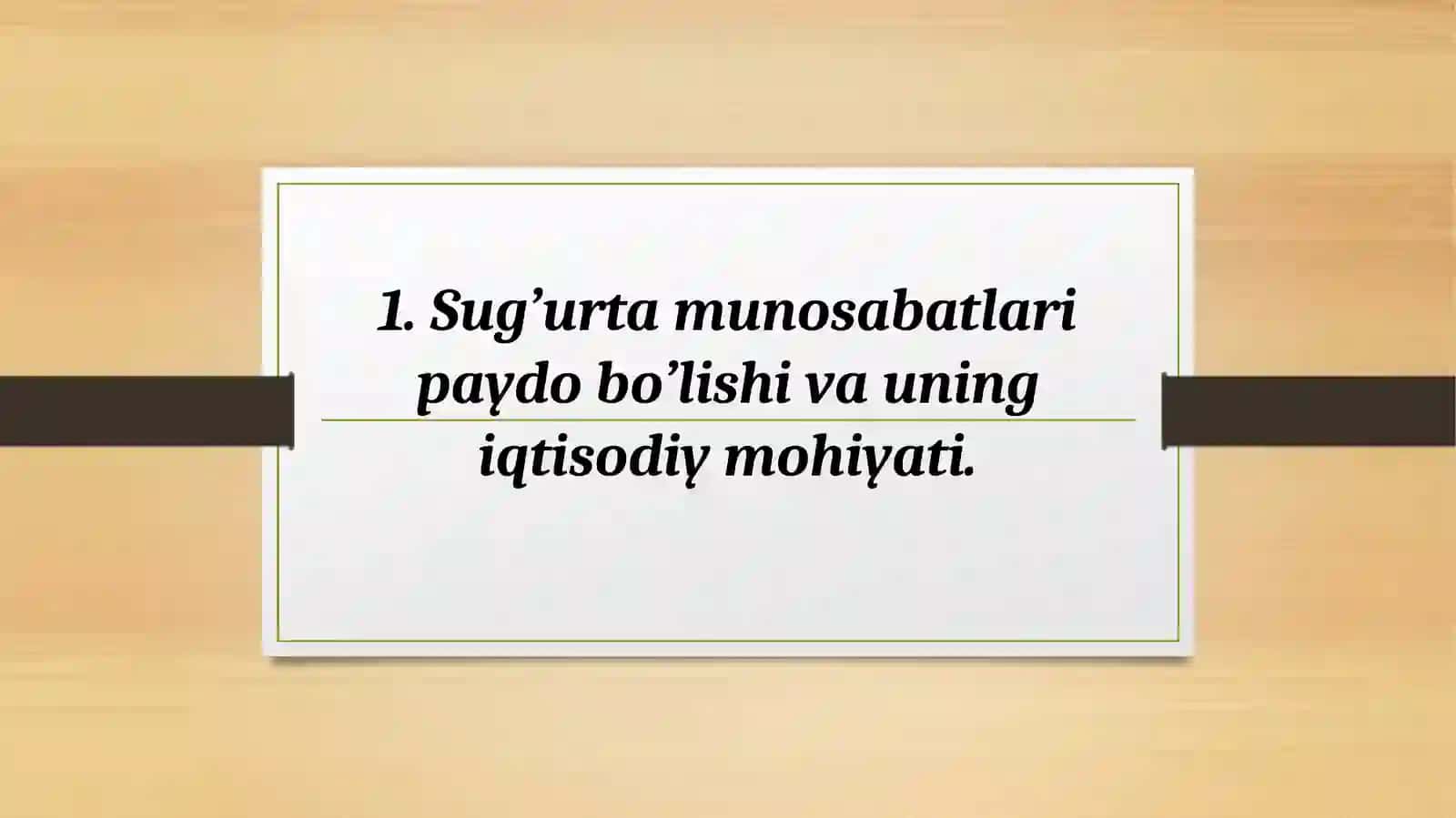 Sug’urtaning nazariy asoslari va iqtisodiy mohiyati 3