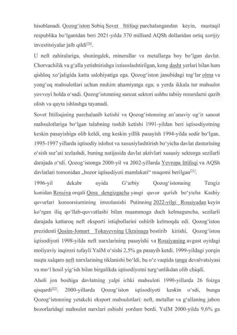 Qozog’iston respublikasida ,, Yashil iqtisodiyot”ni rivojlantirish strategiyanisining ustuvor yo’nalishlar 3