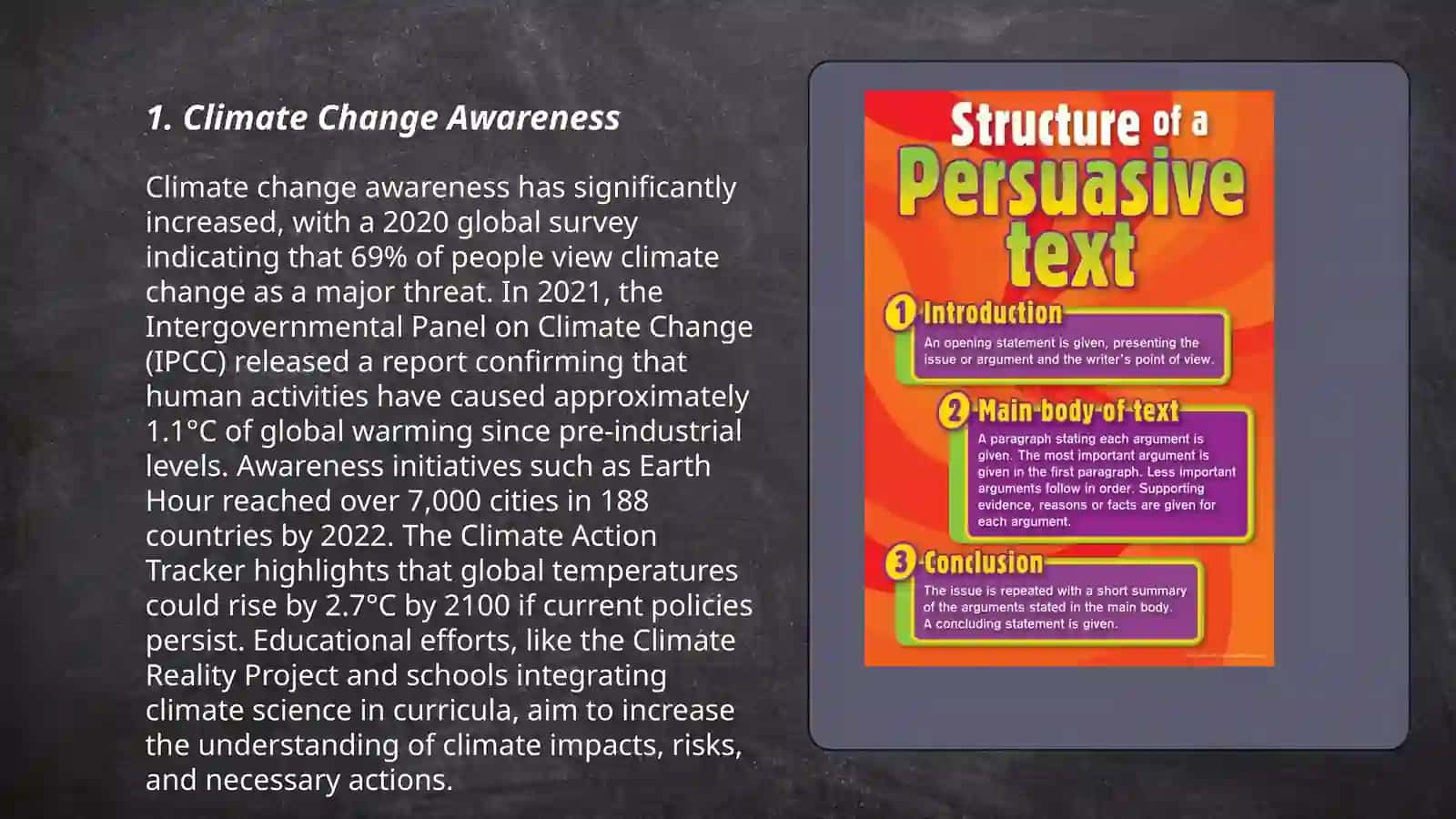 Climate Change Awareness 3