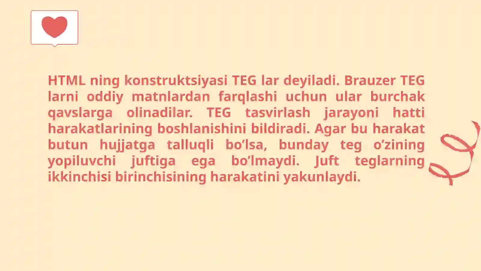 Web sahifa tuzilmasi.(HTML asoslari) 3