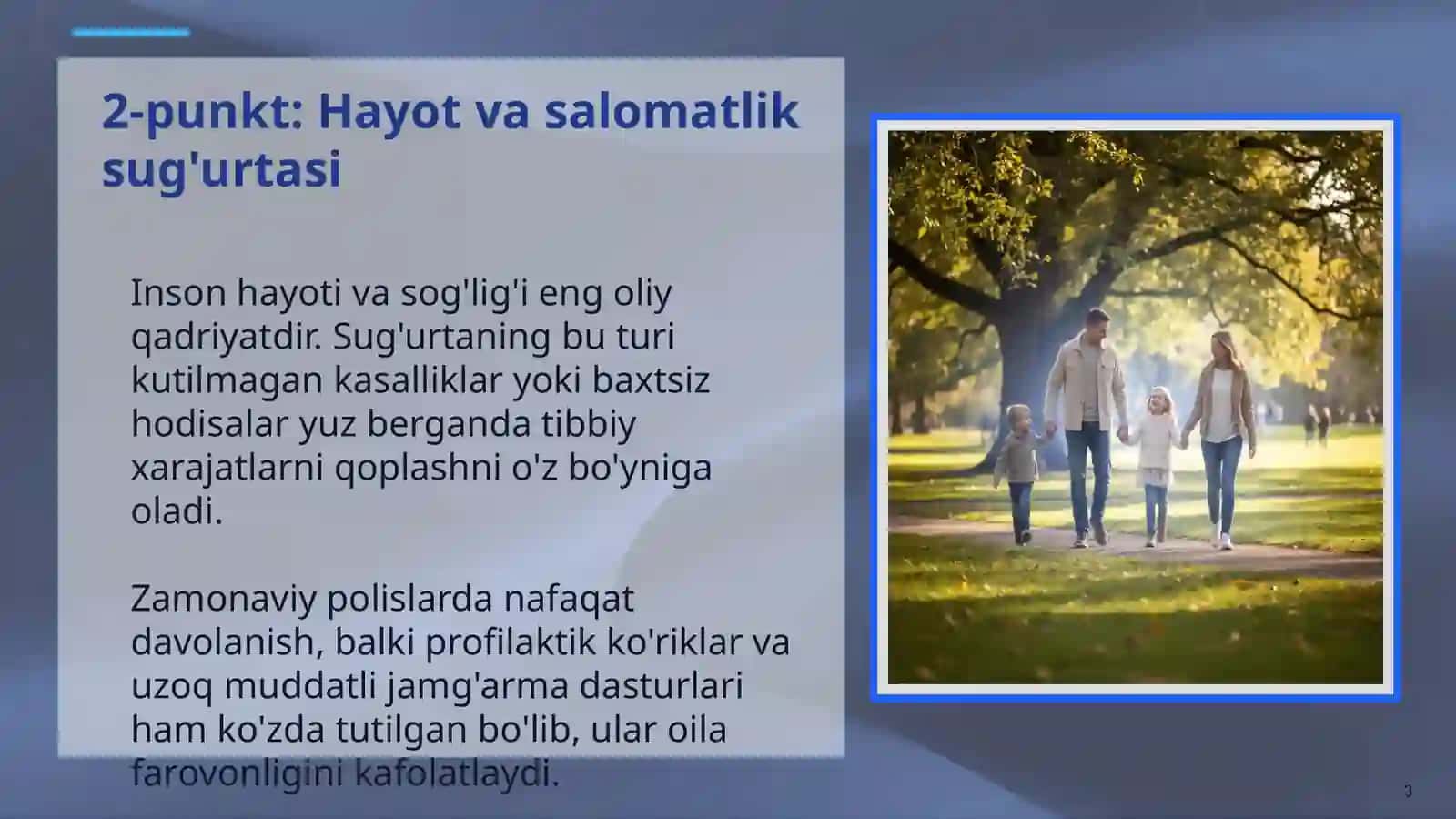 Sug'urta Xavfsizlik va Ishonch Poydevori 3