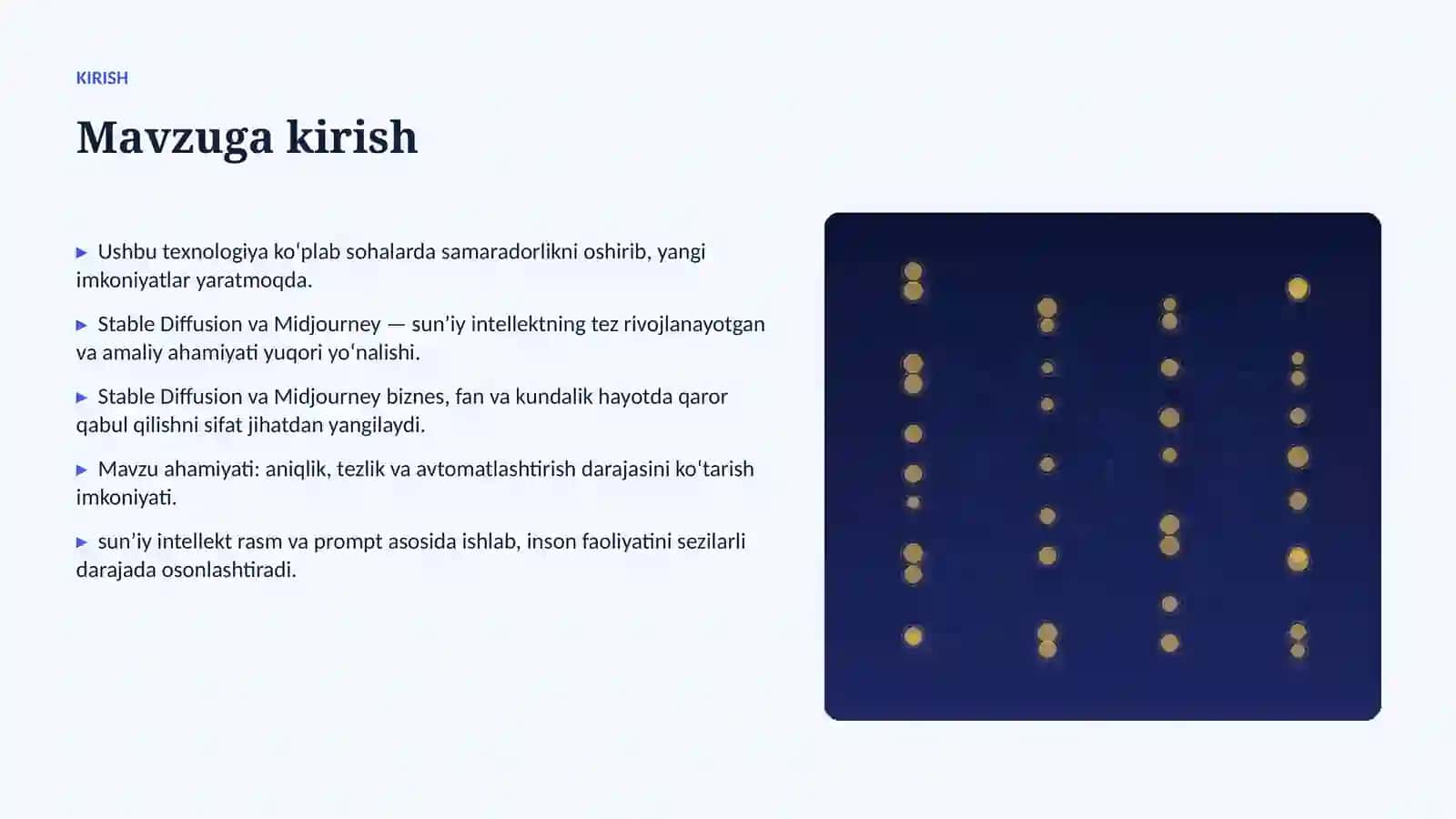 SUNʼIY INTELLEKT • PROFESSIONAL TAQDIMOT 3