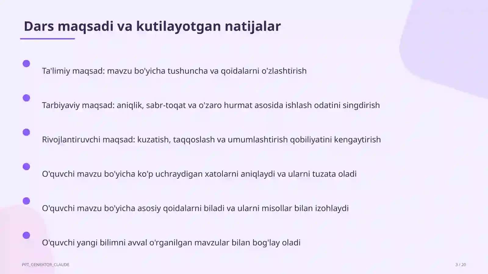 Kimyoviy reaksiyalar va ularning turlari (7-sinf) 3