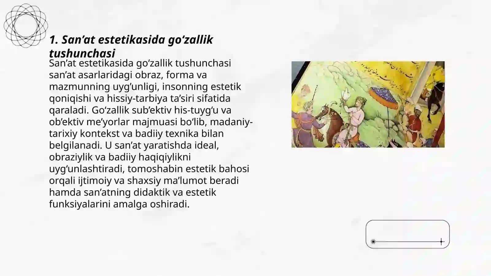 San’at estetikaning tadqiqot obyekti 3