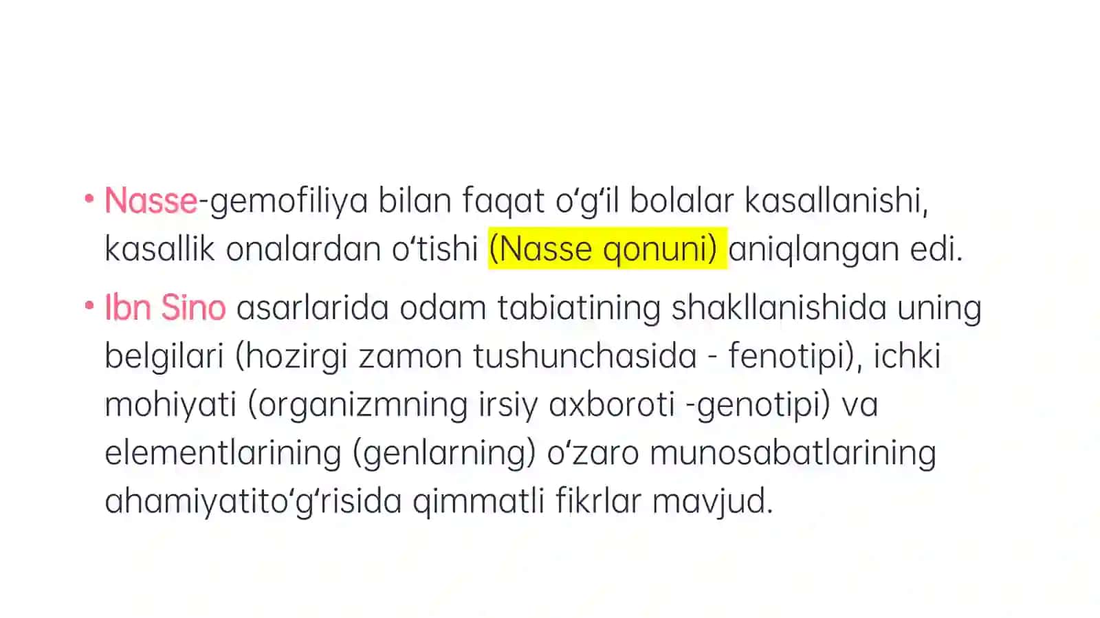 Insonda genlar tuzilishi va vazifalari 3