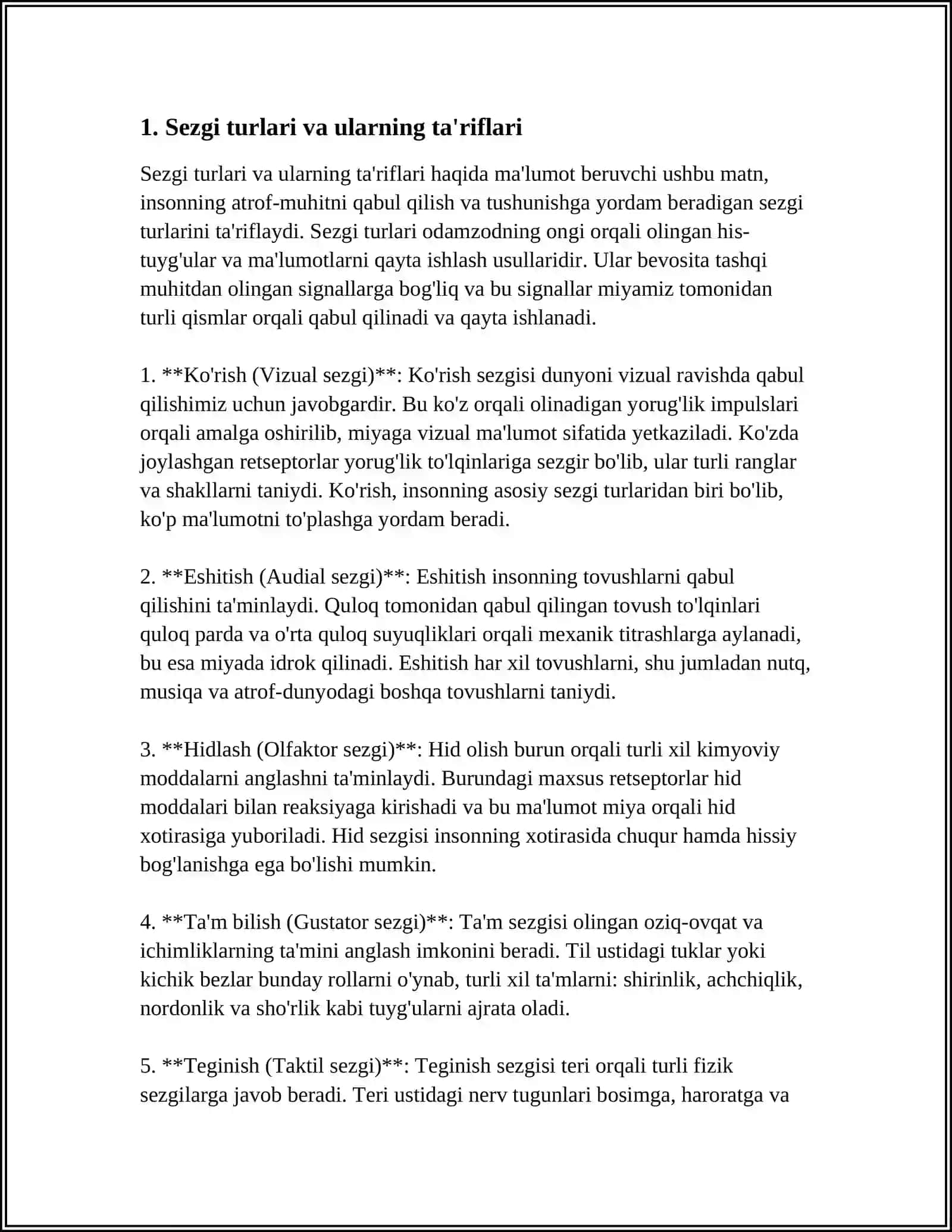 SEZGI TURLARI VA UNING QONUNIYATLARI 3