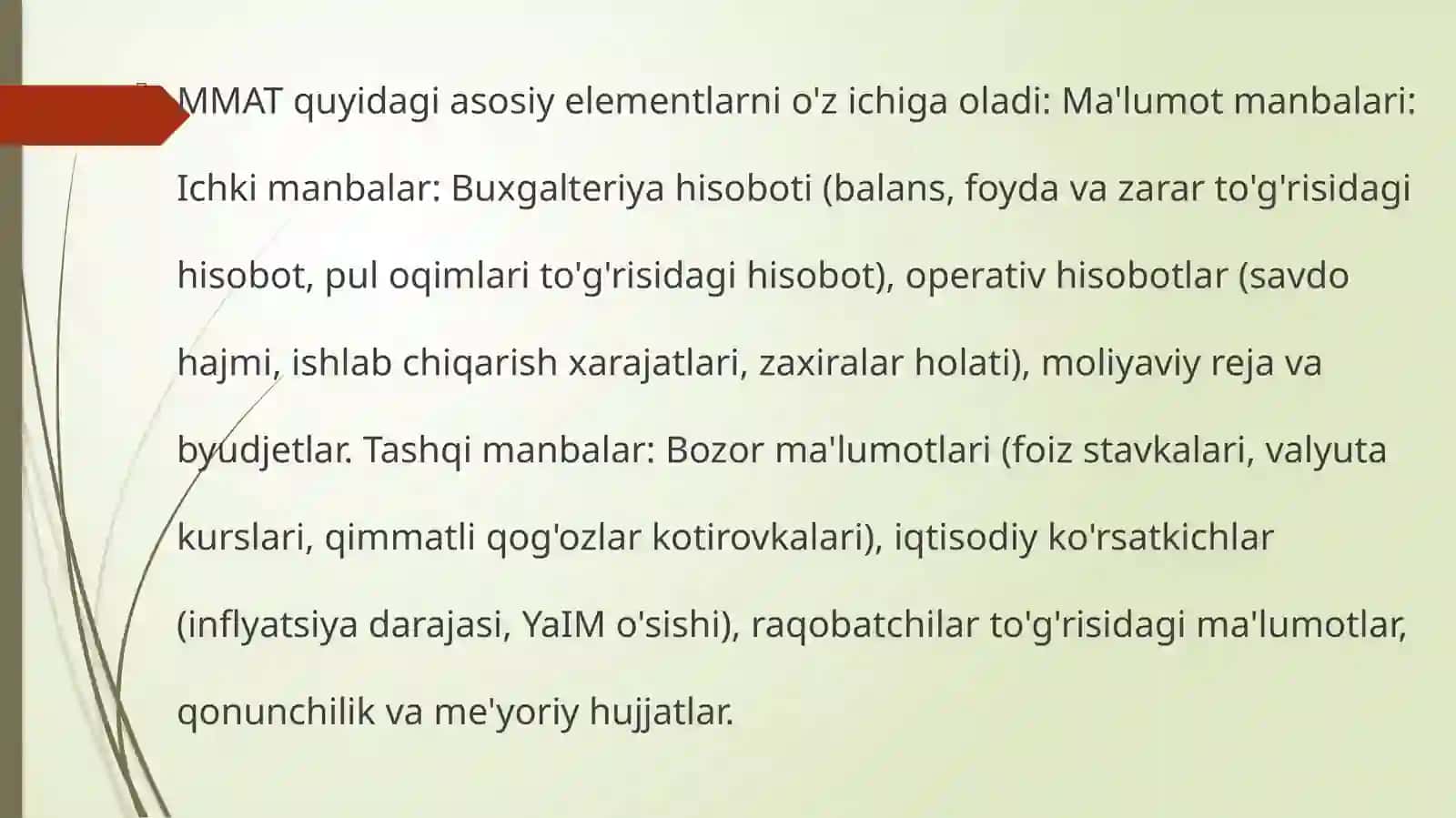 MOLIYAVIY MENEJMENTNING AXBOROT TAMINOT TIZIMI 3