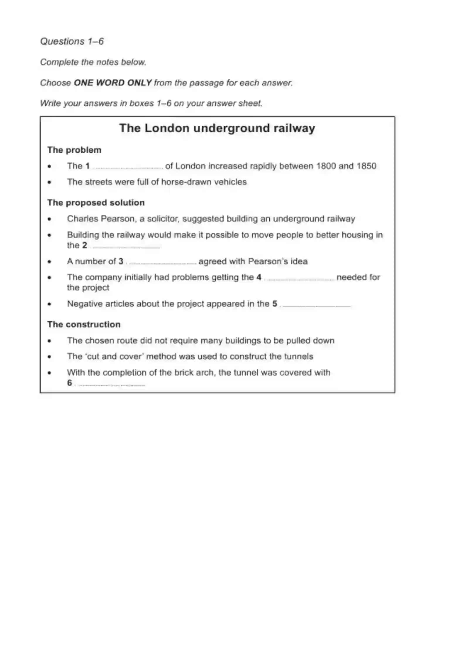 Tickets and Reading Passage 3