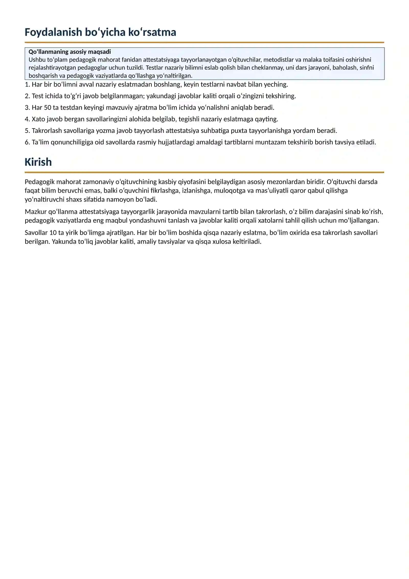 Pedagogik mahorat asoslari 3