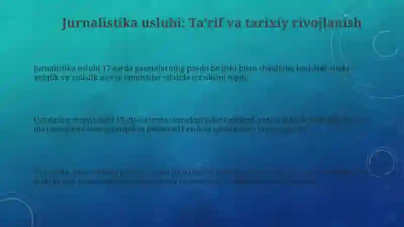 Publitsislik uslub 3