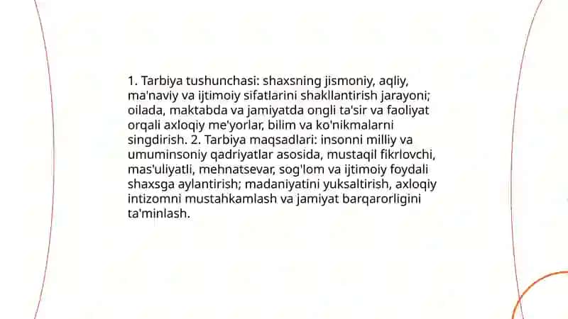 Tarbiya va uning turlari 3