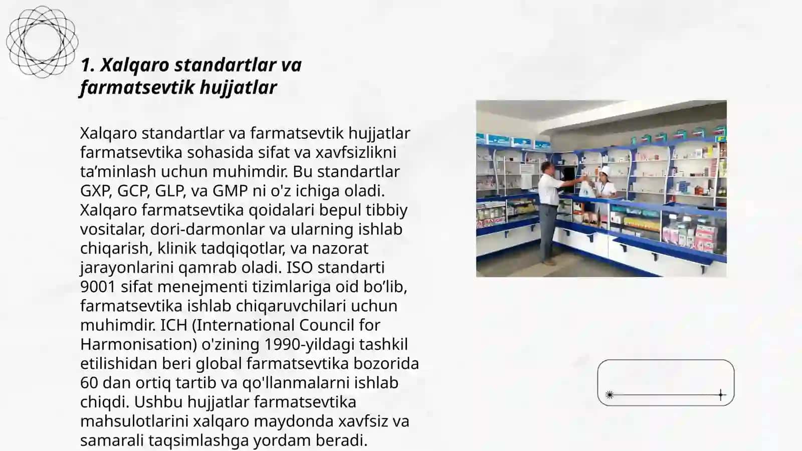 Xalqaro standartlar va farmatsevtik hujjatlar 3