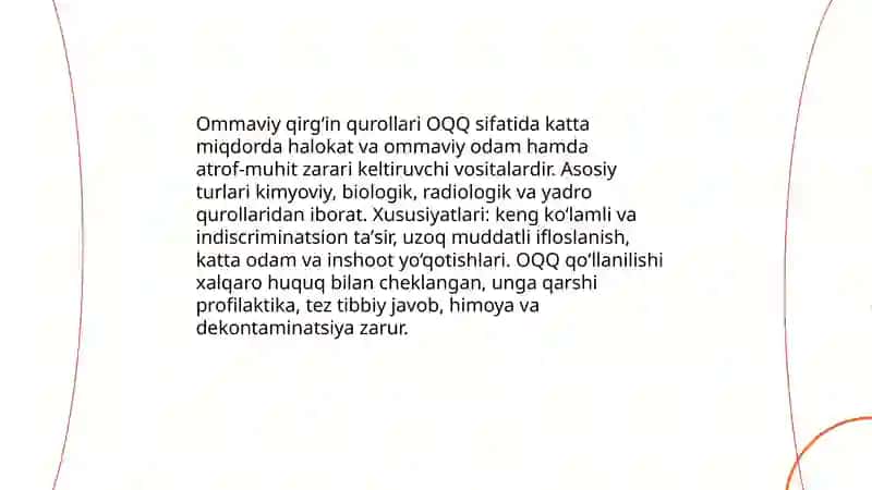 Ommaviy qirgʻin qurollari 3