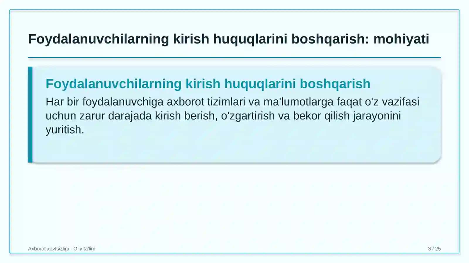 mehmonxona tarmoqlarida foydalanuvchilarning kirish huquqlarini boshqarish 7108 3