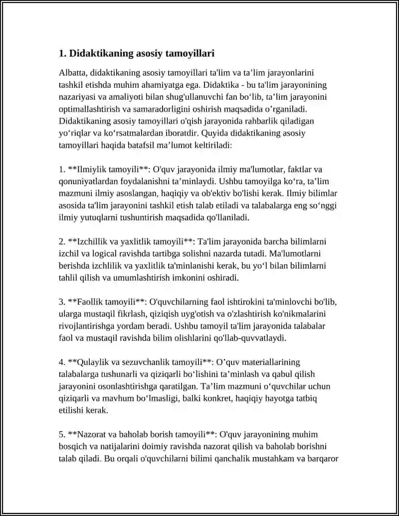 DIDAKTIKA TA'LIM NAZARYASI SIFATIDA 3