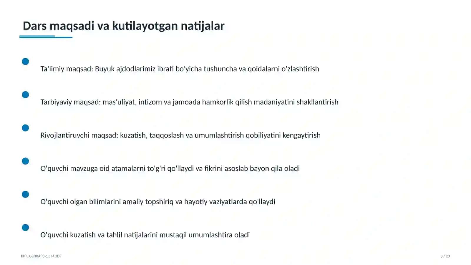 Buyuk ajdodlarimiz ibrati (6-sinf) 3