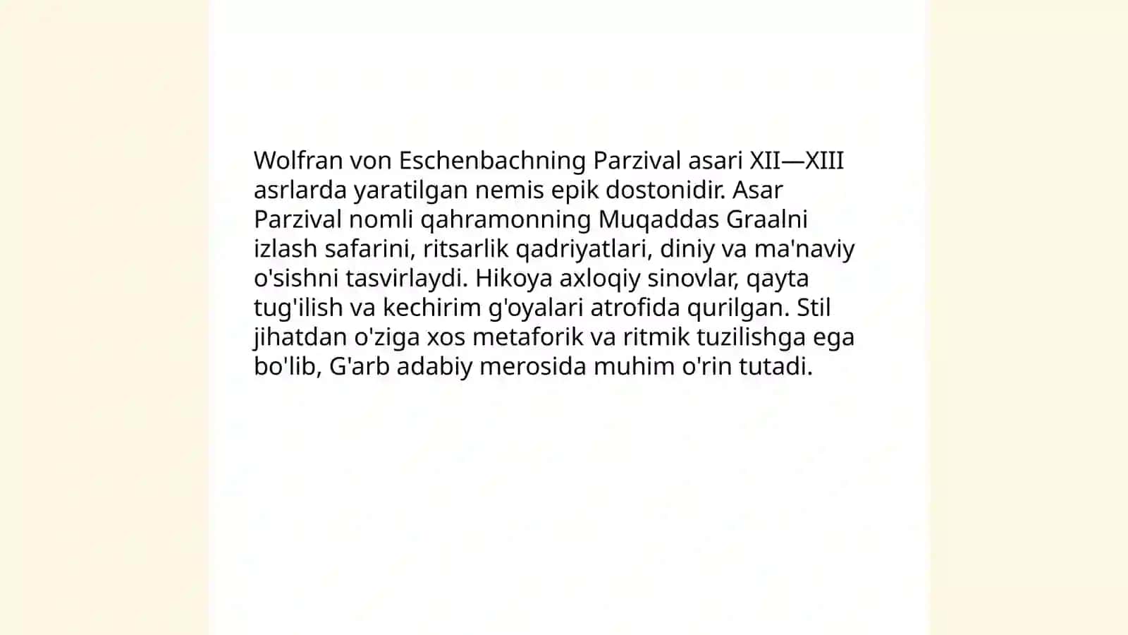 Parzival 3
