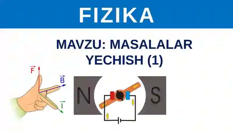 MASALALAR YECHISH 3