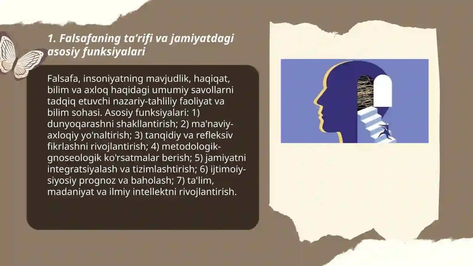 Falsafa va uni jamiyatdagi o'rni, G'arb va Sharq falsafasi 3