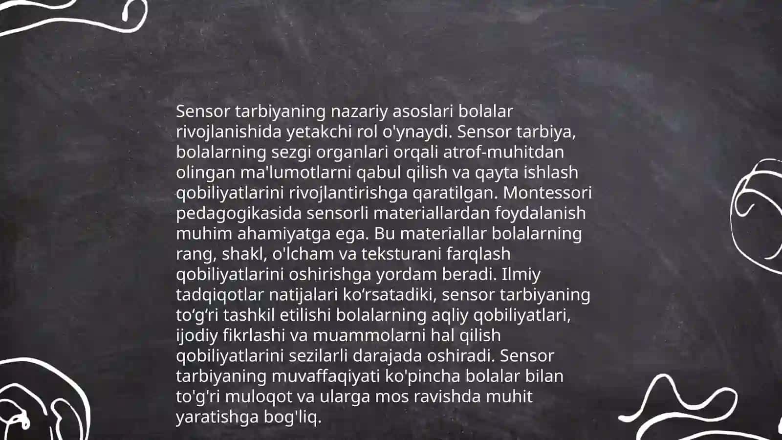 Maktabgacha yoshdagi bolalarni sensor tarbiyasi 3