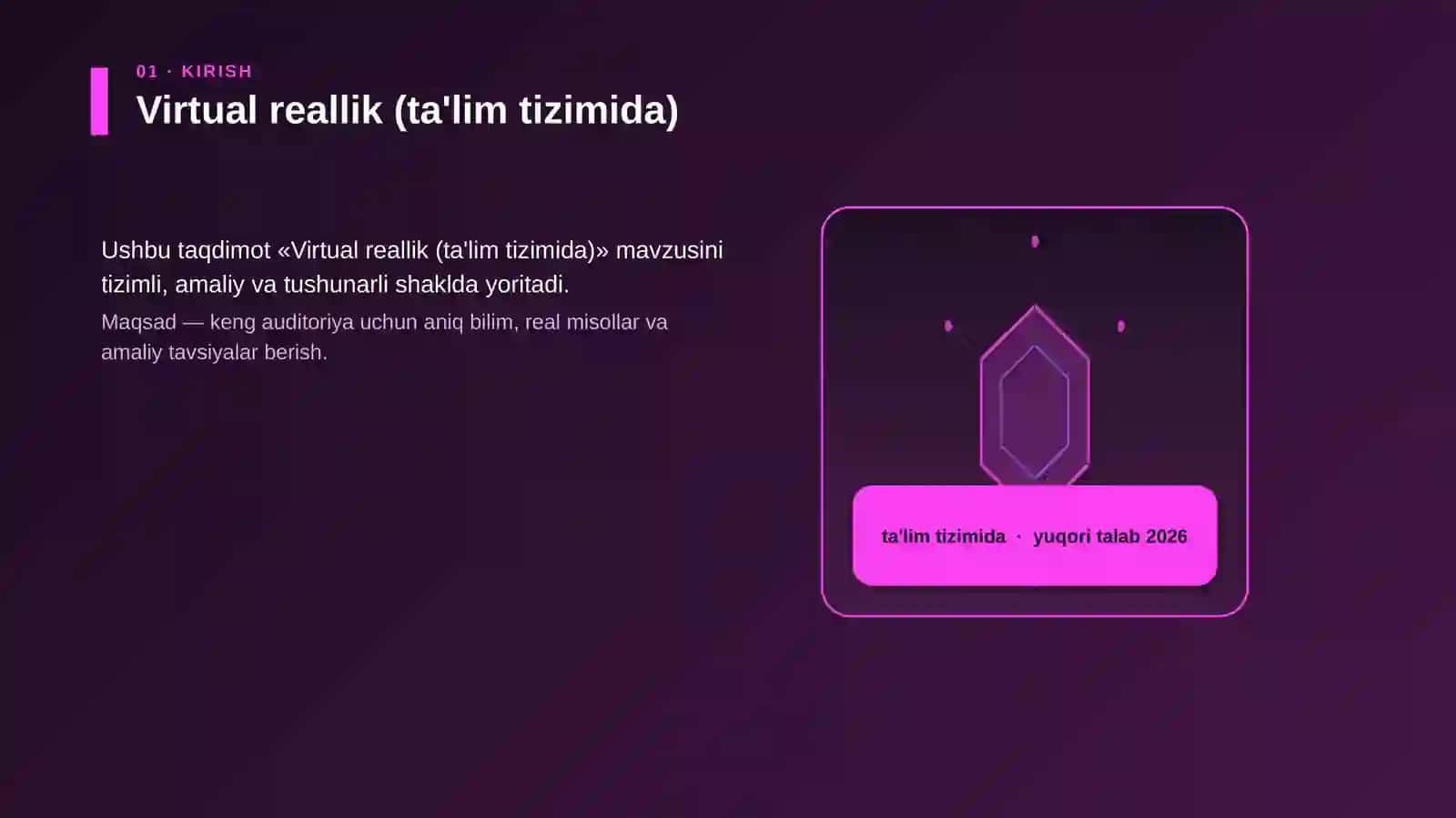 Virtual reallik (ta'lim tizimida) 3