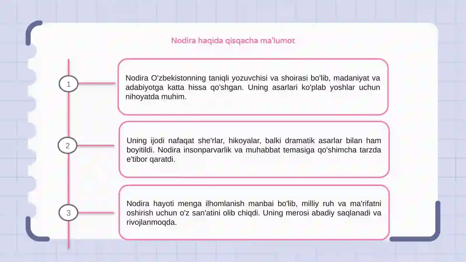Nodira hayoti va ijodi 3