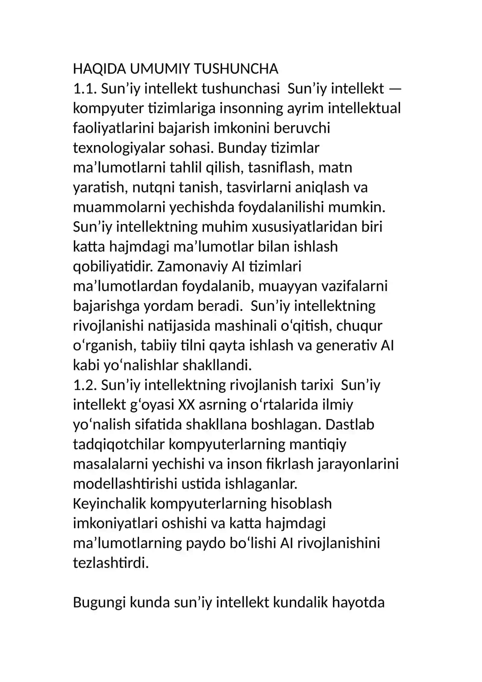 SUN’IY INTELLEKTNING TA’LIMDAGI O‘RNI 3