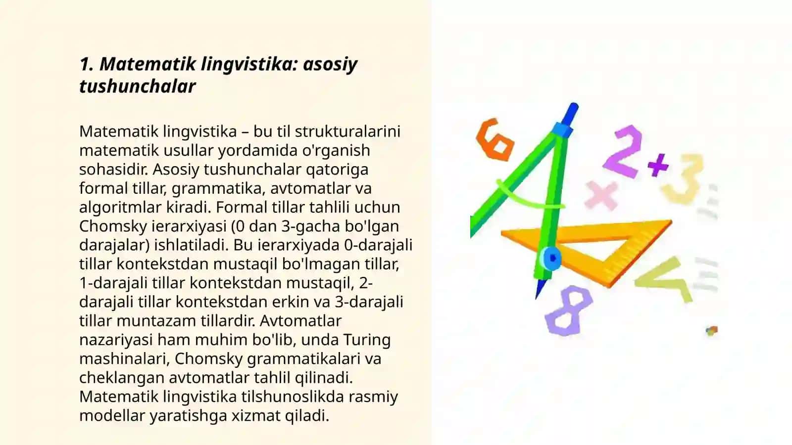 Matematik stilistika 3