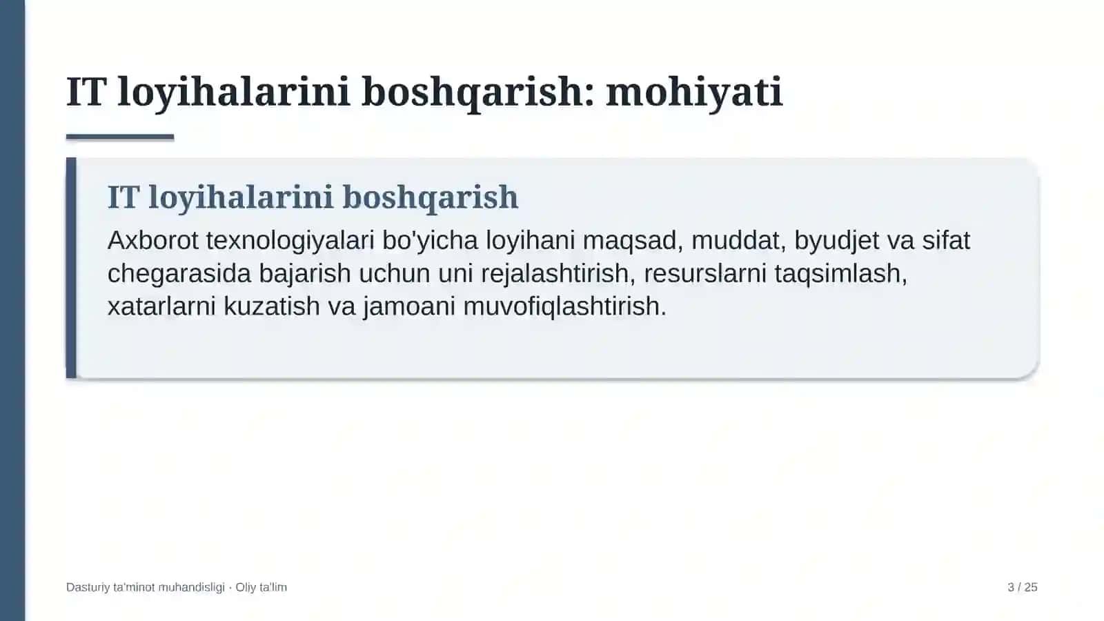 Xususiy bog'chalarda IT loyihalarini boshqarish 3