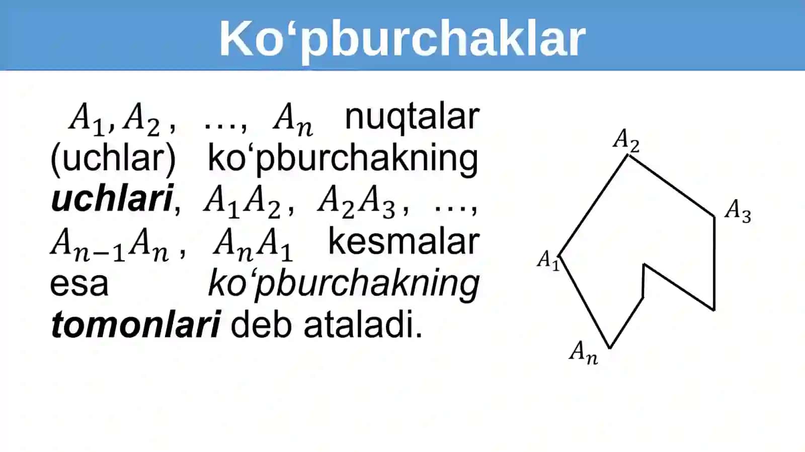 Ko’pburchaklar Perimetri va Yuza O’lchov birliklarida Ularning Bog’lanishiga Doir Masala 3