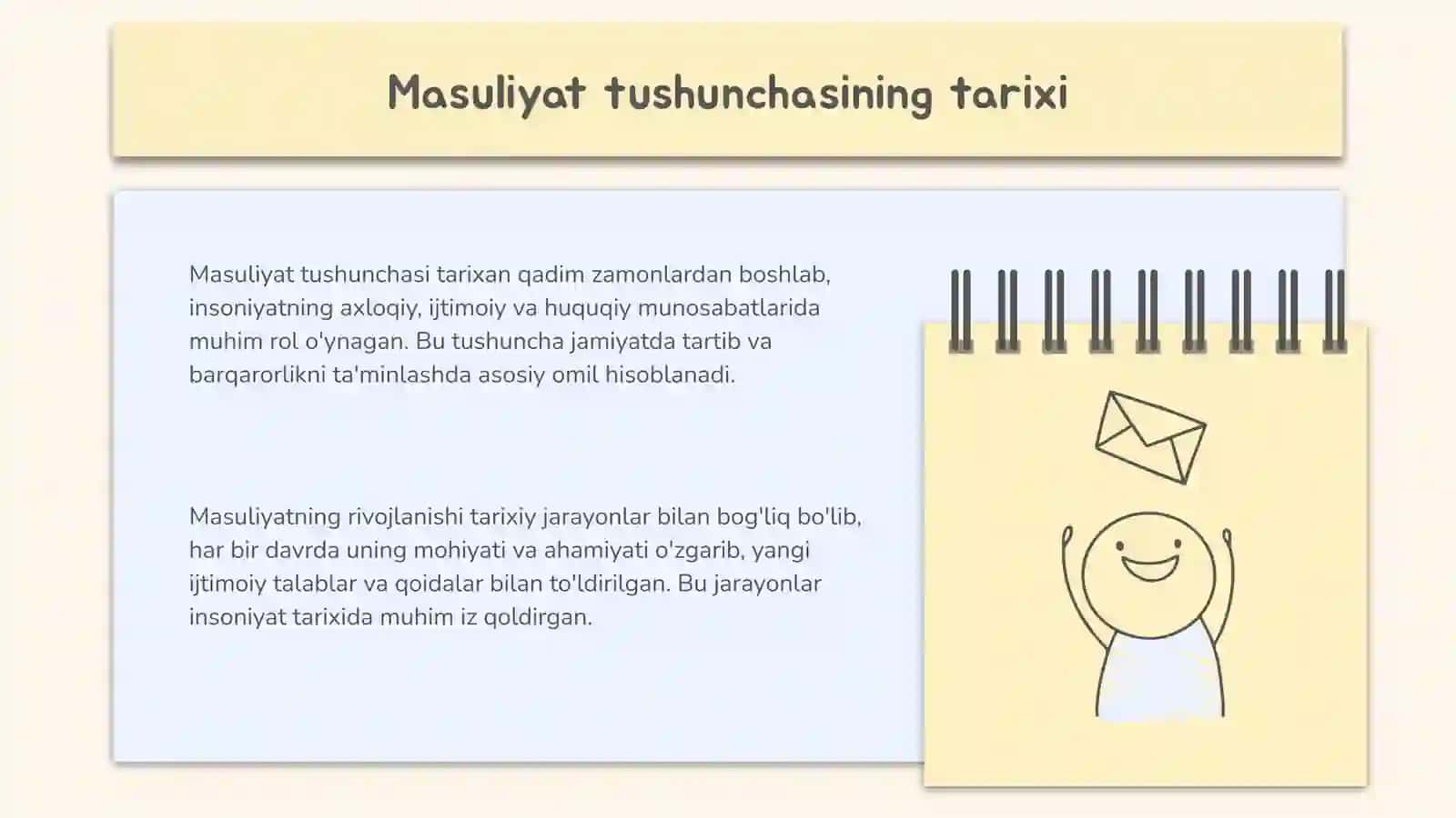 Masuliyat Nima? 3