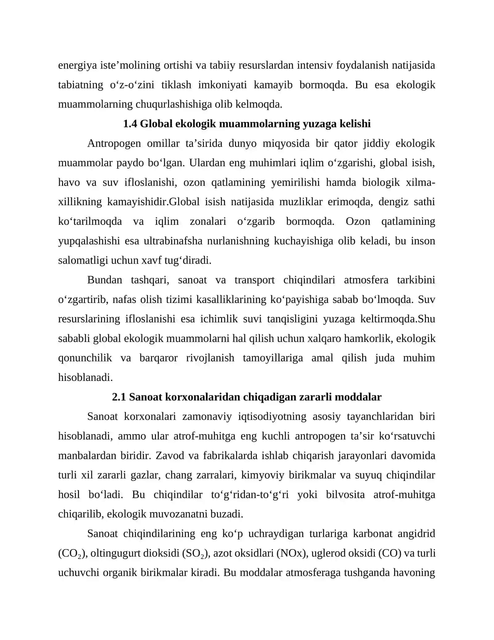 Antropogen omillarning atrof-muhitga tasiri 3