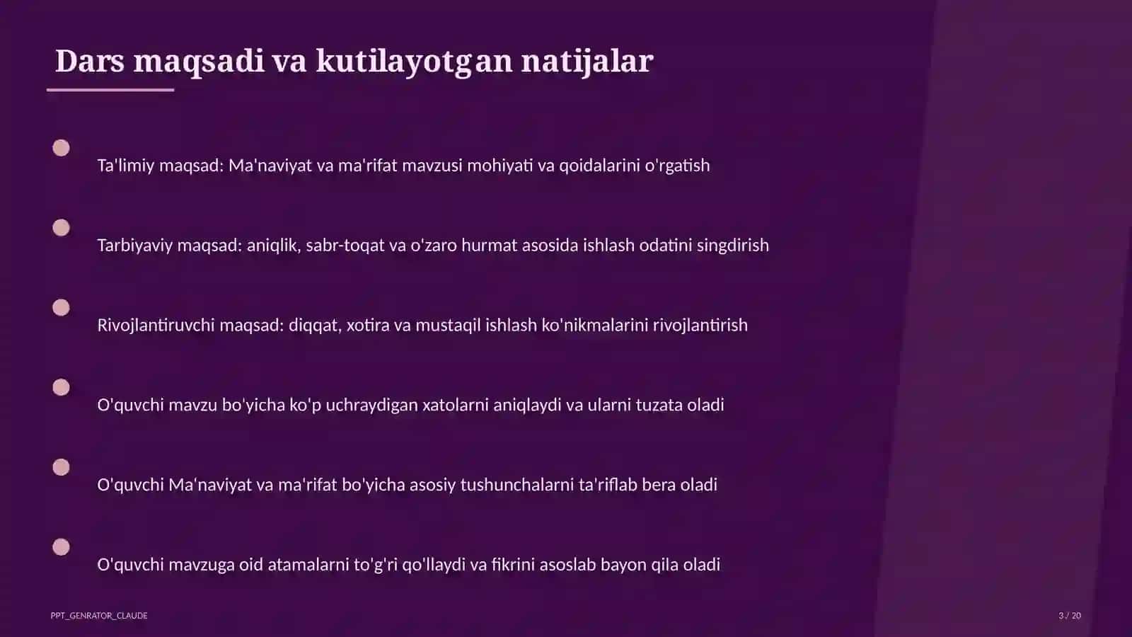 Ma'naviyat va ma'rifat (10-sinf) 3