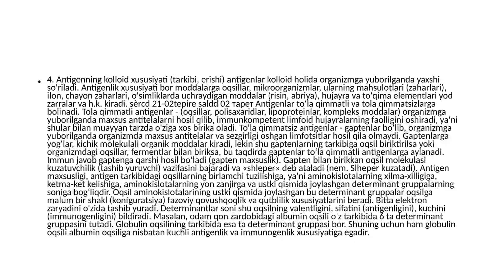 Antigenlar haqida ma’lumot 3