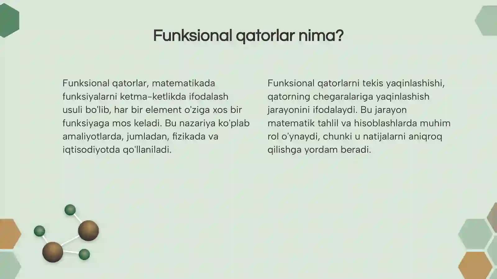 Funksional qatorlar 3