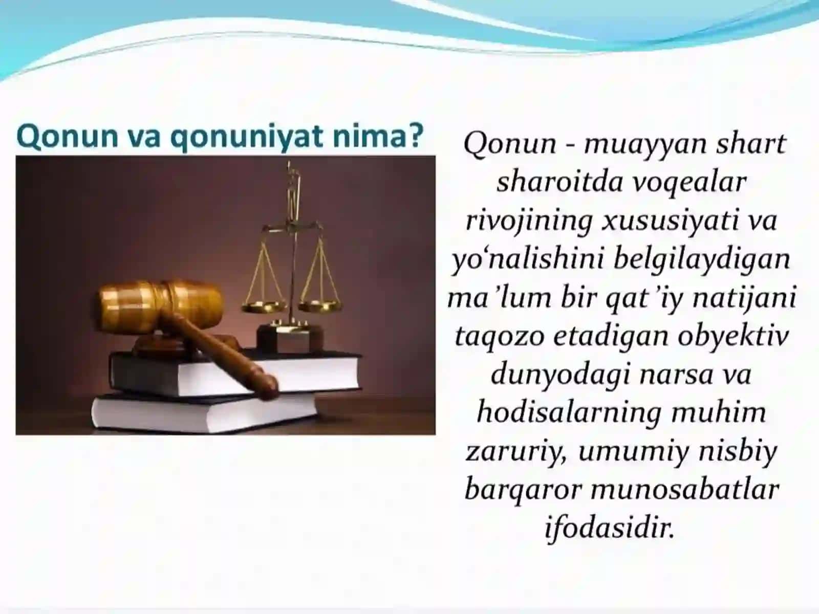 Falsafada qonun va qonuniyatlar 3